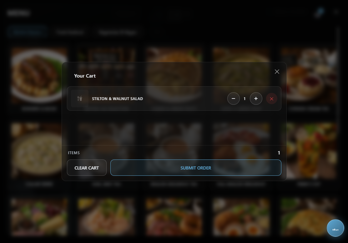 PACK UI menu order screenshot