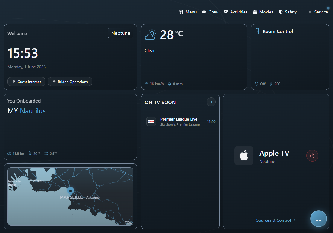 PACK UI teal dashboard screenshot